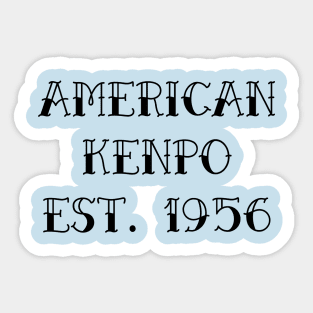 American Kenpo Sticker